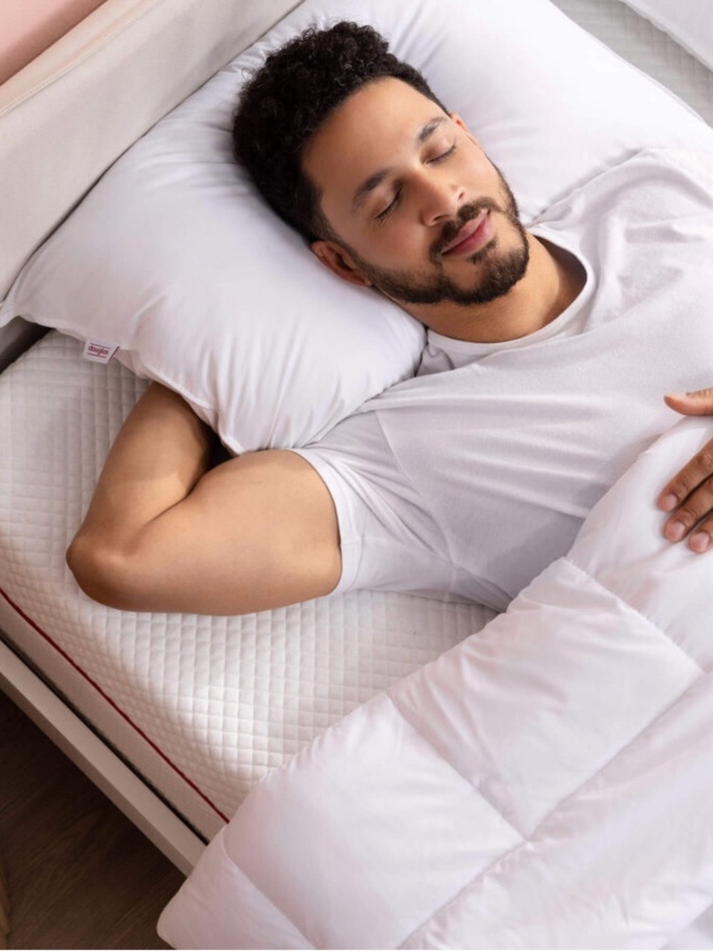 Douglas Cotton Duvet & Cover 200, White Queen